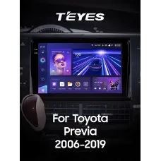 Штатная магнитола Teyes CC3 6+128 Gb Toyota Previa XR50 2006 - 2019 9
