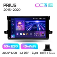 Штатная магнитола Teyes CC3 6+128 Gb Toyota Prius XW50 2015-2020 9