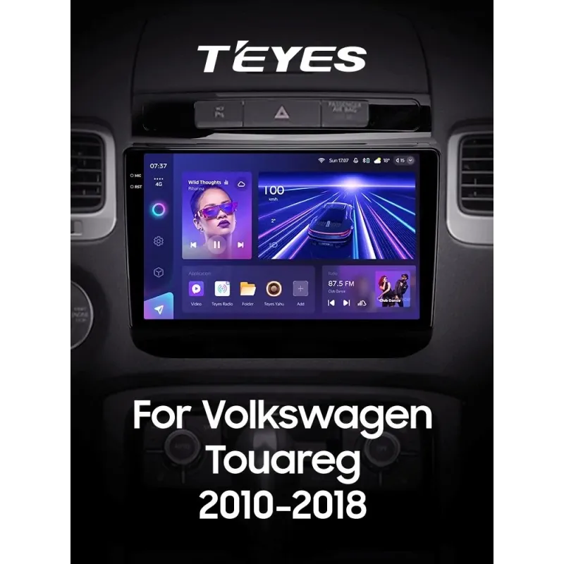 Штатная магнитола Teyes CC3 6+128 Gb Volkswagen Touareg FL NF 2010-2018 (A) 9