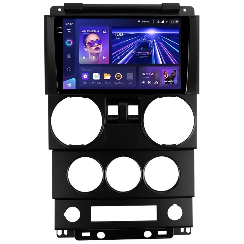 Штатная магнитола Teyes CC3 6+128 Gb Jeep Wrangler 3 JK (F1) 2008-2010 9