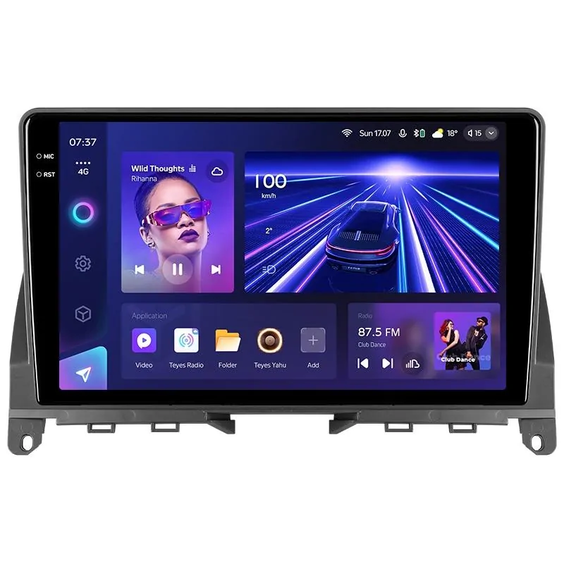 Штатная магнитола Teyes CC3 6+128 Gb с круговым обзором 360 Mercedes Benz C Class 3 W204 S204 2006-2011 9