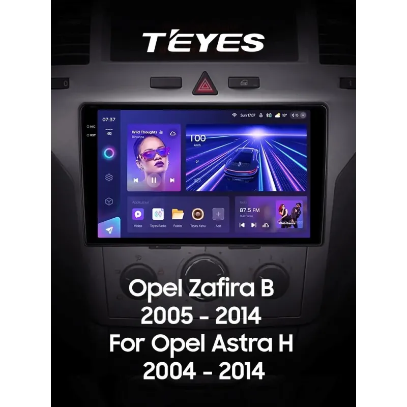Штатная магнитола Teyes CC3 6+128 Gb с круговым обзором 360 Opel Zafira B 2005-2014 For Opel Astra H (F2) 2004-2014 9