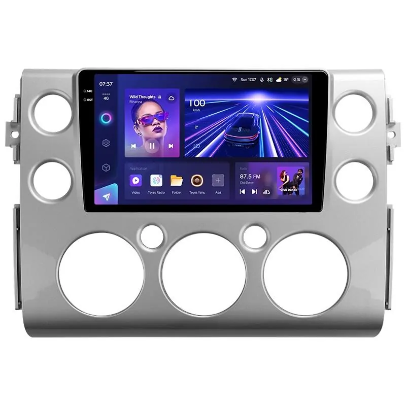 Штатная магнитола Teyes CC3 6+128 Gb с круговым обзором 360 Toyota FJ Cruiser J15 2006-2020 (F1) 9