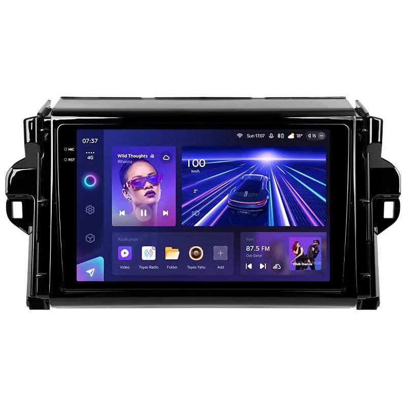 Штатная магнитола Teyes CC3 6+128 Gb с круговым обзором 360 Toyota Fortuner 2 2015-2018 9