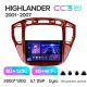 Штатная магнитола Teyes CC3 6+128 Gb с круговым обзором 360 Toyota Highlander 1 XU20 2001-2007 9