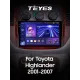 Штатная магнитола Teyes CC3 6+128 Gb с круговым обзором 360 Toyota Highlander 1 XU20 2001-2007 9