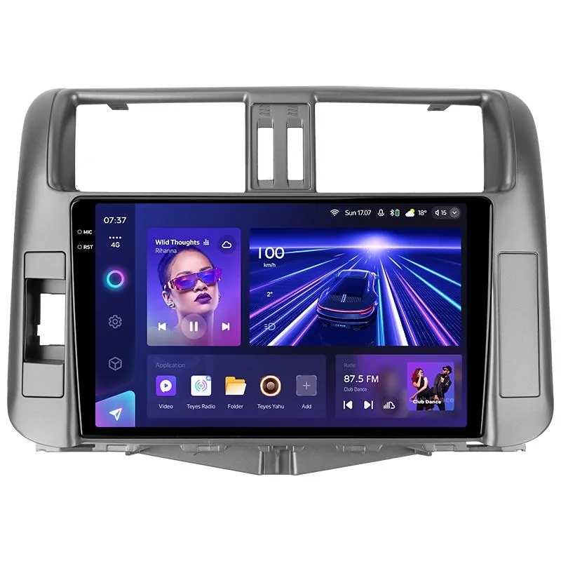 Штатная магнитола Teyes CC3 6+128 Gb с круговым обзором 360 Toyota Land Cruiser Prado 150 2009-2013 (B) 9