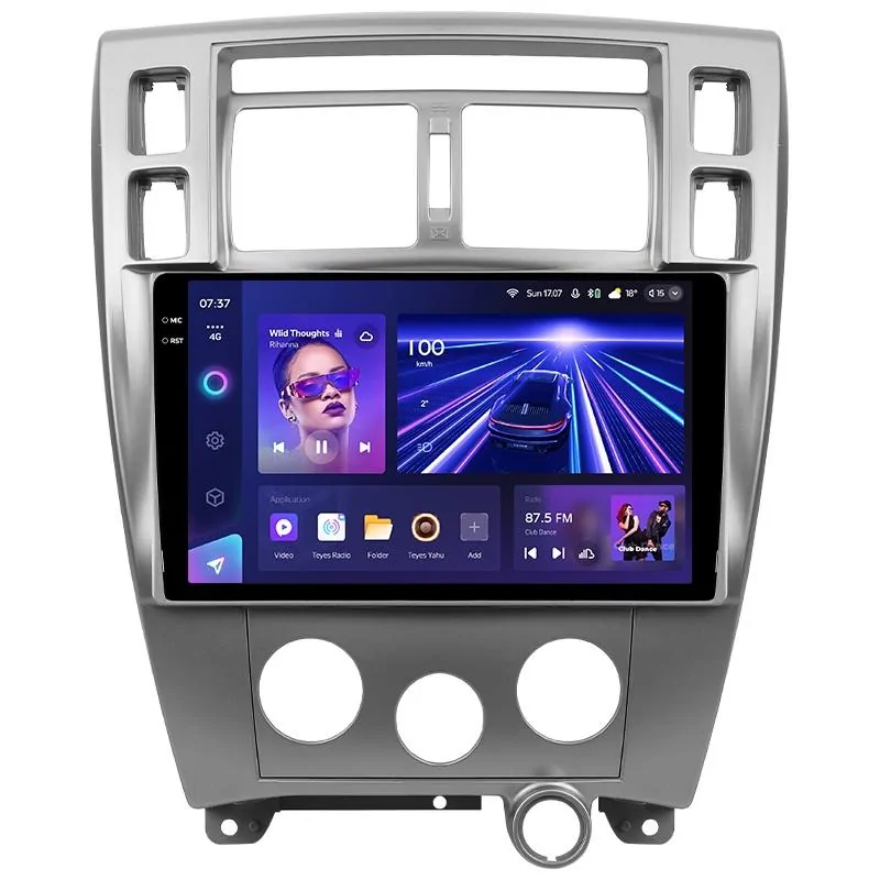 Штатная магнитола Teyes CC3 6+128 Gb с круговым обзором 360 Hyundai Tucson 1 2004-2009 10