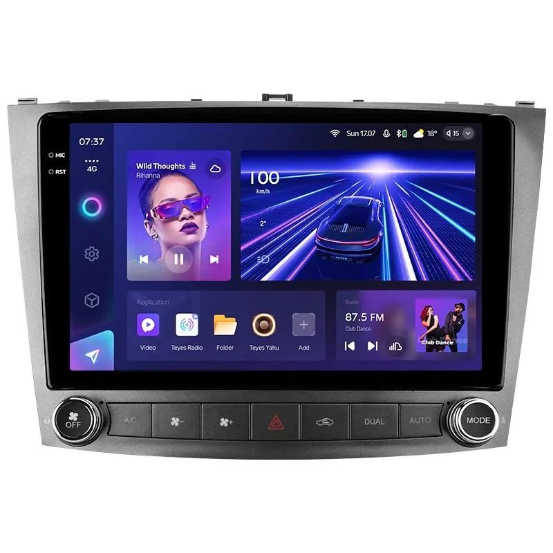 Штатная магнитола Teyes CC3 6+128 Gb с круговым обзором 360 Lexus IS250 XE20 (Lp) 2005-2013 10