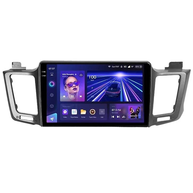 Штатная магнитола Teyes CC3 6+128 Gb с круговым обзором 360 Toyota RAV4 4 XA40 5 XA50 2012-2018 10