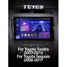 Штатная магнитола Teyes CC3 6+128 Gb с круговым обзором 360 Toyota Tundra XK50 2007-2013 Sequoia XK60 2008-2017 10