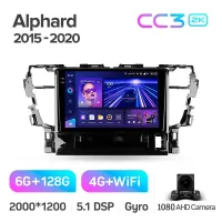 Штатная магнитола Teyes CC3 6+128 Gb Toyota Alphard H30 2015-2020 10