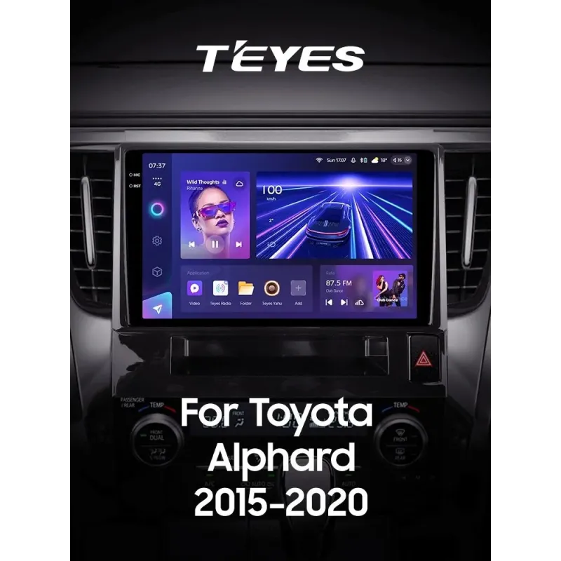 Штатная магнитола Teyes CC3 6+128 Gb Toyota Alphard H30 2015-2020 10