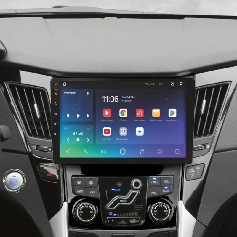 Штатная магнитола Sigma X9464 Android 10 4+64 Gb 4G DSP Hyundai Sonata 6 YF 2009-2014 (B) 9