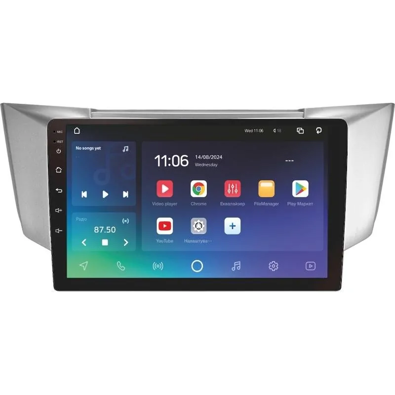 Штатная магнитола Sigma X9464 Android 10 4+64 Gb 4G DSP Lexus RX300 RX330 RX350 RX400H Toyota harrier 2003-2009 9