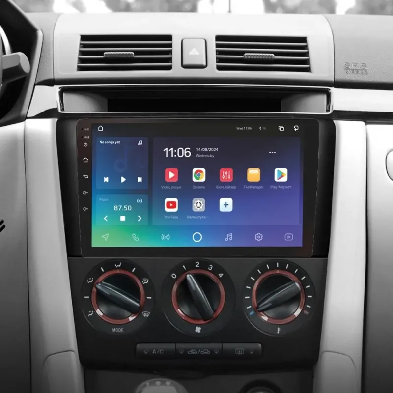 Штатная магнитола Sigma X9464 Android 10 4+64 Gb 4G DSP Mazda 3 1 BK 2003-2009 9