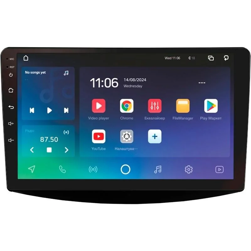 Штатная магнитола Sigma X9464 Android 10 4+64 Gb 4G DSP Mitsubishi Grandis 1 2003-2010 (F1) 9