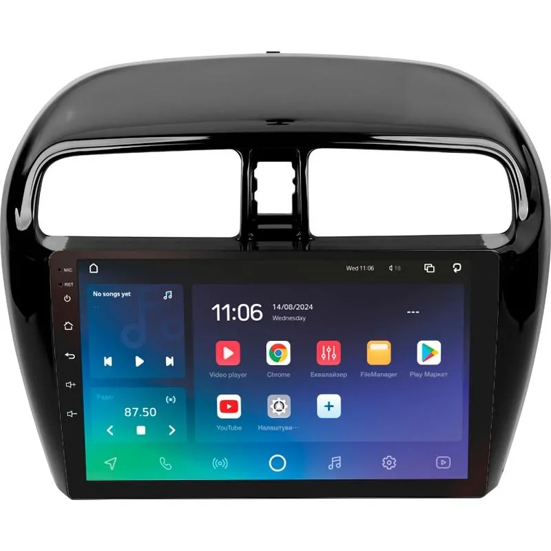 Штатная магнитола Sigma X9464 Android 10 4+64 Gb 4G DSP Mitsubishi Mirage 6 2012-2018 9