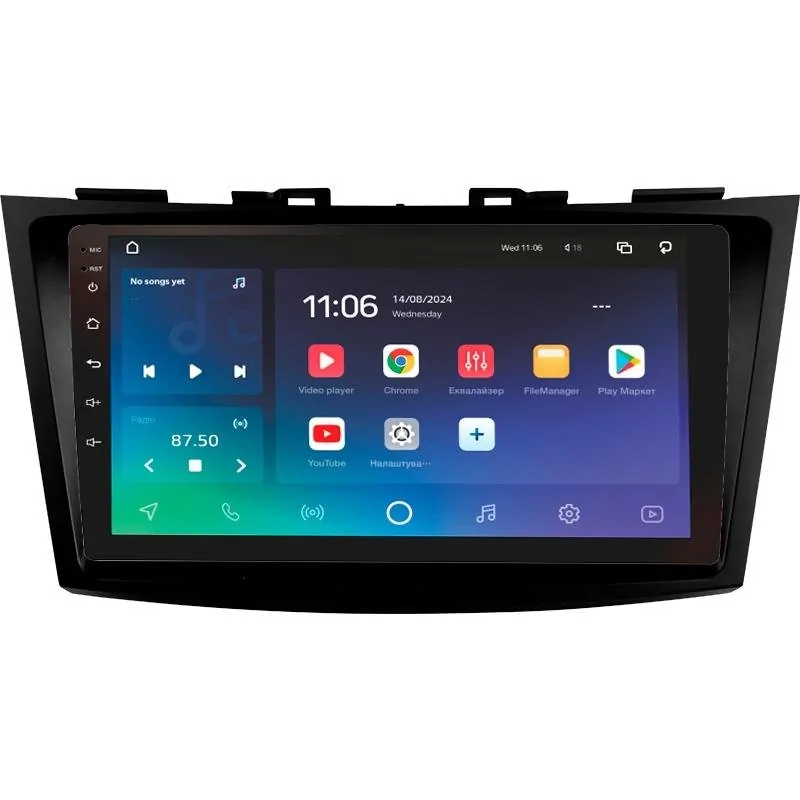 Штатная магнитола Sigma X9464 Android 10 4+64 Gb 4G DSP Suzuki Swift 4 2011-2017 9