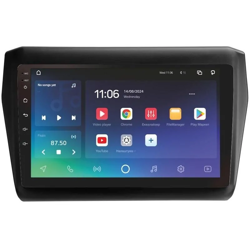 Штатная магнитола Sigma X9464 Android 10 4+64 Gb 4G DSP Suzuki Swift 5 2016-2020 9