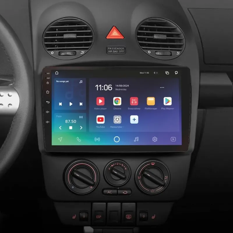Штатная магнитола Sigma X9464 Android 10 4+64 Gb 4G DSP Volkswagen Beetle A4 2002 - 2011 9