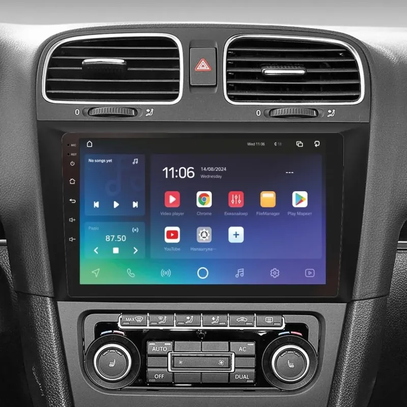 Штатная магнитола Sigma X9464 Android 10 4+64 Gb 4G DSP Volkswagen Golf 6 2008-2016 9
