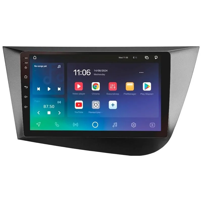 Штатная магнитола Sigma X9464 Android 10 4+64 Gb 4G DSP Seat Leon 2 2005-2012 (F2) 9