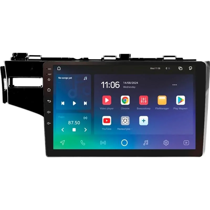Штатная магнитола Sigma X10464 Android 10 4+64 Gb 4G DSP Honda Jazz 3 Fit 3 GP GK 2013 - 2020 (A) 10