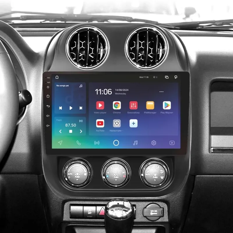 Штатная магнитола Sigma X10464 Android 10 4+64 Gb 4G DSP Jeep Compass 1 MK 2009-2015 10