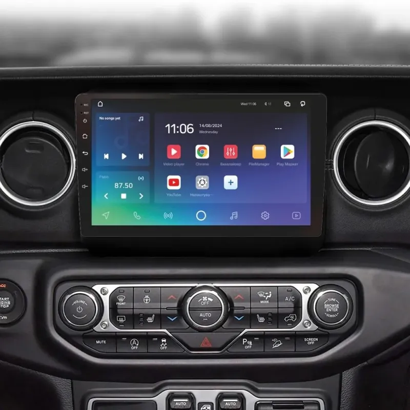 Штатная магнитола Sigma X9464 Android 10 4+64 Gb 4G DSP Jeep Wrangler 4 JL 2018-2019 9