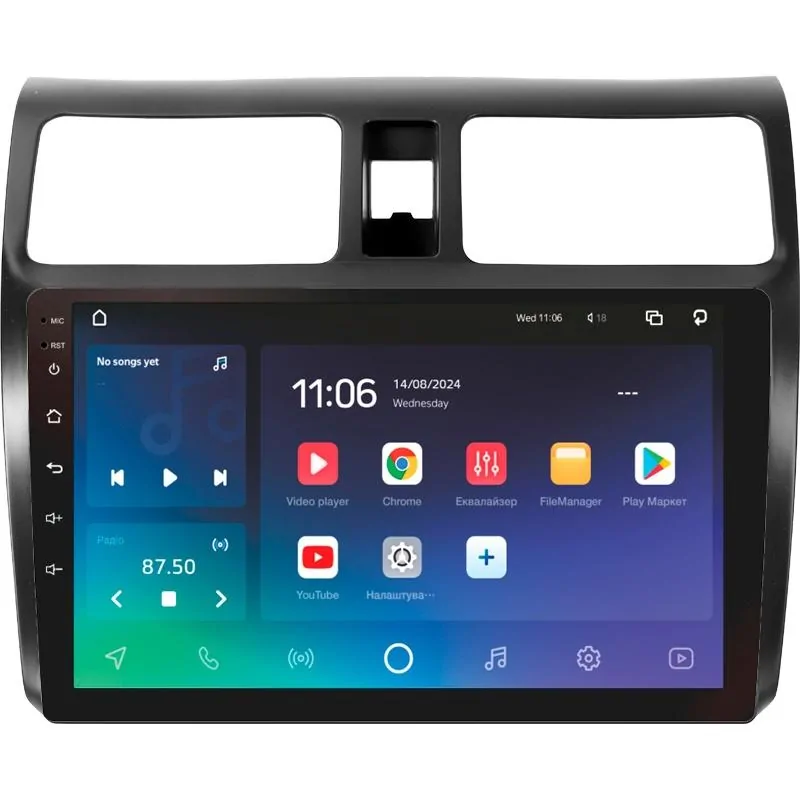 Штатная магнитола Sigma X10464 Android 10 4+64 Gb 4G DSP Suzuki Swift 3 2003-2010 10