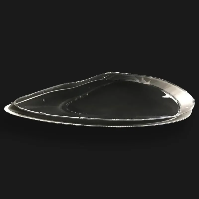Стекло фары Porsche Panamera 970 (2009-2013) prelift (left) black (grey)