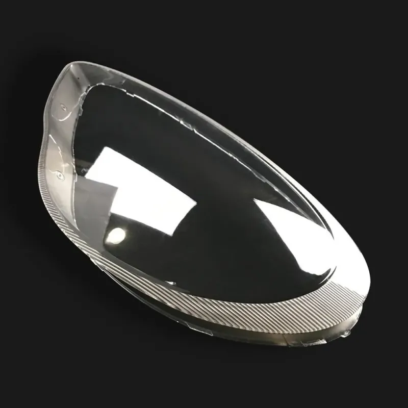Стекло фары Porsche Panamera 970 (2009-2013) prelift (left) black (grey)