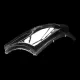 Стекло фары Toyota Land Cruiser J200 (2007-2012) prelift (right)