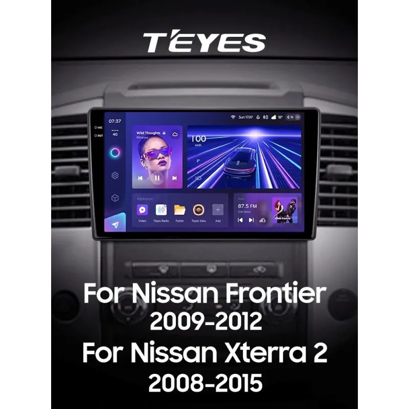 Штатная магнитола Teyes CC3 6+128 Gb с круговым обзором 360 Nissan Frontier 2009-2012 For Nissan Xterra 2 N50 2008-2015 10
