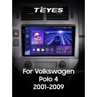 Штатная магнитола Teyes CC3 6+128 Gb с круговым обзором 360 Volkswagen Polo Mk4 IV 4 (F2) 2001-2009 9