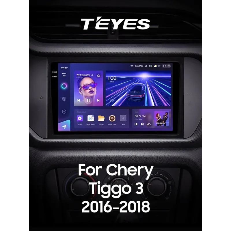Штатная магнитола Teyes CC3 4+32 Gb Chery Tiggo 3 2016 - 2018 9