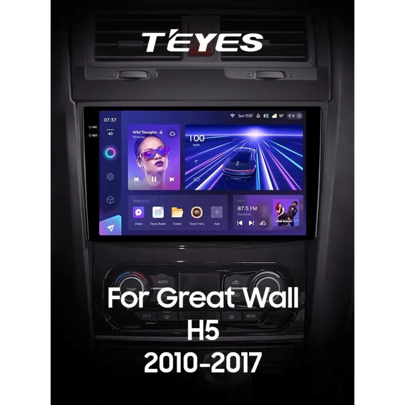 Штатная магнитола Teyes CC3 4+32 Gb Great Wall Hover Haval H5 1 2010-2017 9