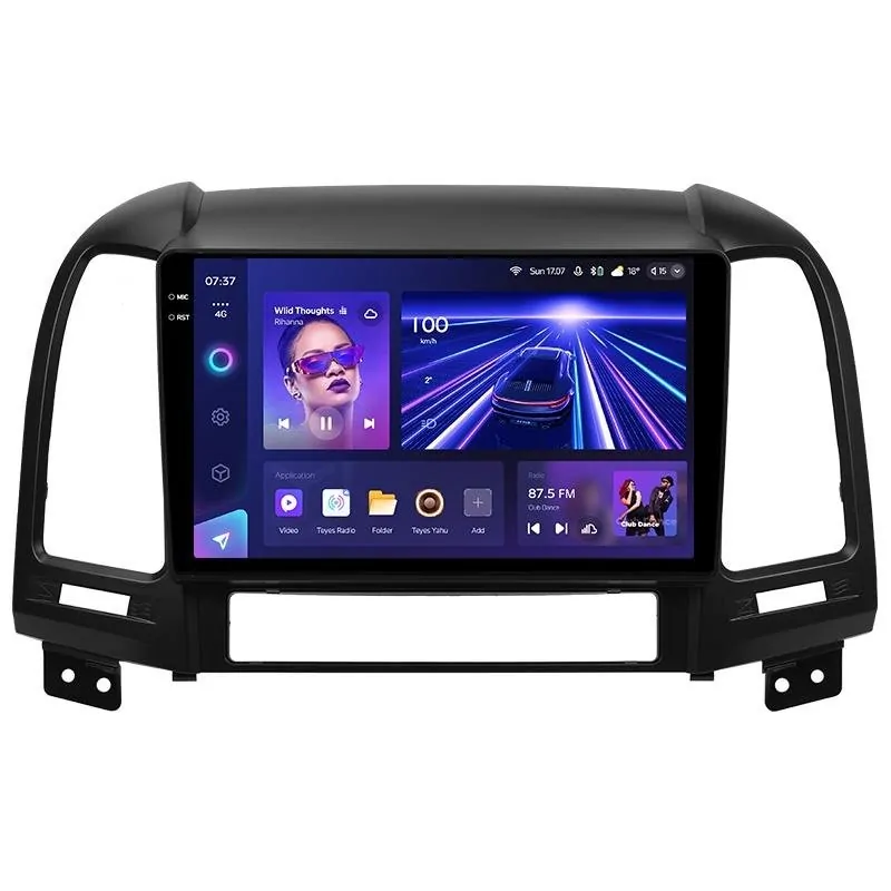 Штатная магнитола Teyes CC3 4+32 Gb Hyundai Santa Fe 2 2006-2012 9