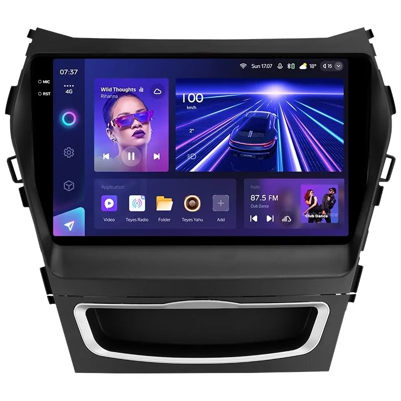Штатная магнитола Teyes CC3 4+32 Gb Hyundai Santa Fe 3 2013-2016 (B) 9