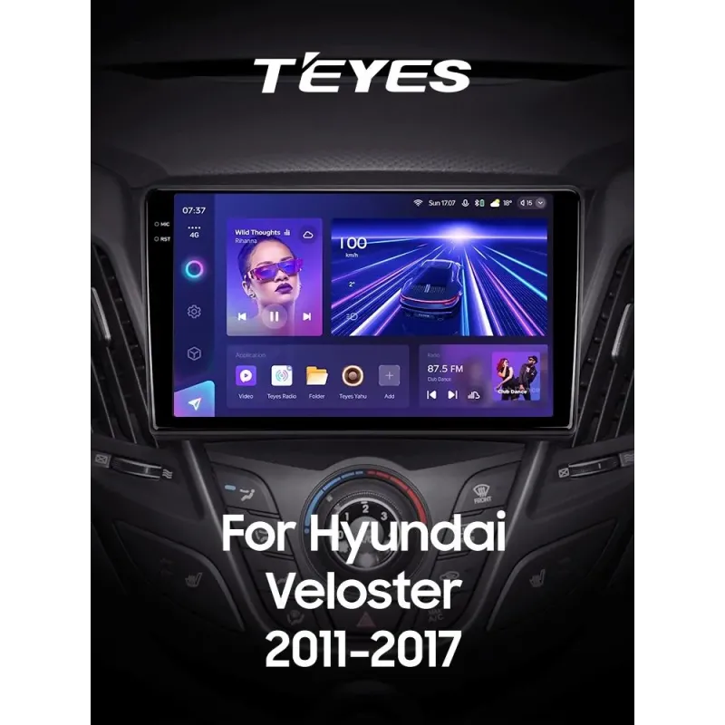Штатная магнитола Teyes CC3 4+32 Gb Hyundai Veloster FS 2011 - 2017 (A) 9