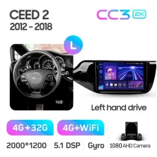 Штатная магнитола Teyes CC3 4+32 Gb KIA CEED Cee'd 2 JD 2012-2018 9
