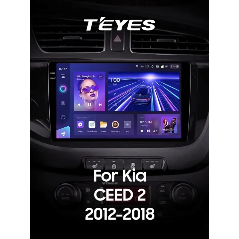 Штатная магнитола Teyes CC3 4+32 Gb KIA CEED Cee'd 2 JD 2012-2018 9