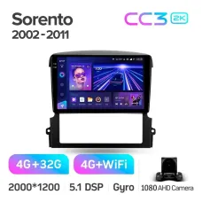 Штатная магнитола Teyes CC3 4+32 Gb KIA Sorento BL 2002 - 2011 9