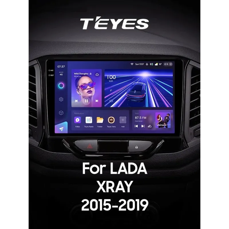 Штатная магнитола Teyes CC3 4+32 Gb LADA Xray 2015-2019 9
