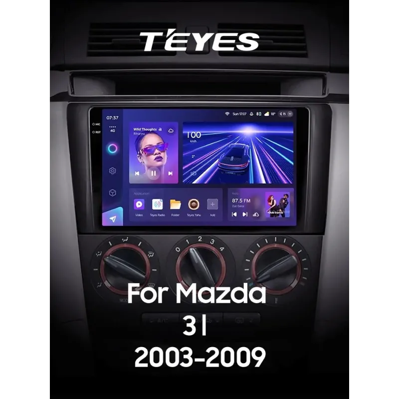 Штатная магнитола Teyes CC3 4+32 Gb Mazda 3 1 BK 2003-2009 9