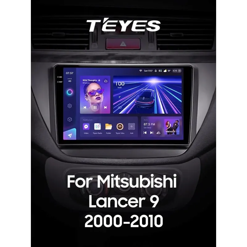 Штатная магнитола Teyes CC3 4+32 Gb Mitsubishi Lancer 9 CS 2000-2010 9