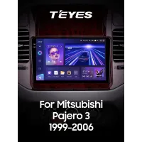 Штатная магнитола Teyes CC3 4+32 Gb Mitsubishi Pajero 3 V70 V60 1999-2006 (brown) 9