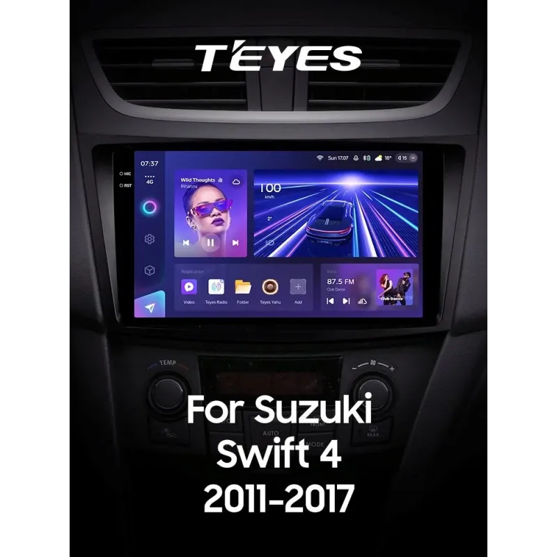 Штатная магнитола Teyes CC3 4+32 Gb Suzuki Swift 4 2011-2017 9