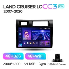 Штатная магнитола Teyes CC3 4+32 Gb Toyota Land Cruiser 70 Series LC 79 2007-2020 9
